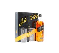 Johnnie Walker - Black Label 2022 Holiday Edition Glass Pack - Whisky 70cl 40% ABV