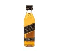 Johnnie Walker Black Label Blended Whisky Miniature 5 cl (Case of 12)