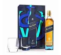 Johnnie Walker Blue Label Gift Pack & 2 Crystal Glasses 2022 Edition