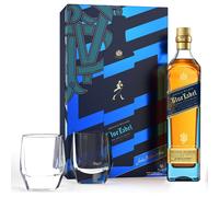 Johnnie Walker Blue Label Gift Pack & 2 Crystal Glasses 2022 Edition