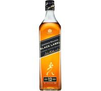 Johnnie Walker Double Black Label | Blended Scotch Whisky | 40% vol | Enjoy Neat or in Drinks | Iconic Scottish (Black Label 12 Yeras 70cl)