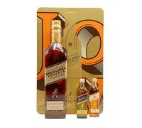 Johnnie Walker - Gold Label Blended Scotch Whisky 70cl + 5cl x 2 40% ABV Gift Pack