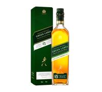 Johnnie Walker Green Label | 43% vol | 70 lended Malt Scotch Whisky | Enjoy Neat or in Drinks | Matured at Least 15 Years | a Rich & Luxurious G