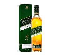 Johnnie Walker Green Label | 43% vol | 70cl | Blended Malt Scotch Whisky | Enjoy Neat or in Drinks | Matured at Least 15 Years | a Rich & Luxurious Gift | with Gift Box