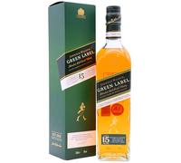 Johnnie Walker - Green Label Blended Scotch - 15 year old Whisky 70cl 43% ABV