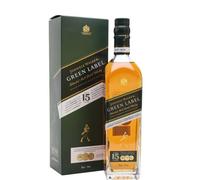 Johnnie Walker Green Label Blended Scotch Whisky 70cl / 700ml with Gift Box
