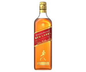 Johnnie Walker Red Label | Blended Scotch Whisky | 40% vol | 1L | Enjoy Neat or in Drinks | Iconic Scottish Whisky Blended from up to 35 Whiskies | Notes of Smoke | Cinnamon & Honey