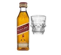 Johnnie Walker Red Label Whisky 50ml with Shot Glass | Miniature Alcohol | All Occasion Gift