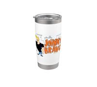 Johnny Bravo City Logo Stainless Steel Insulated Tumbler