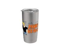 Johnny Bravo City Logo Stainless Steel Insulated Tumbler