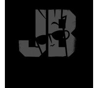 Johnny Bravo JB Sillhouette Men's T-Shirt - Black - XXL