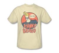 Johnny Bravo - Mens Wants Me T-Shirt In Cream, XX-Large, Cream
