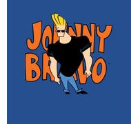 Johnny Bravo Pose Men's T-Shirt - Royal Blue - L