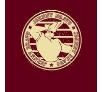 Johnny Bravo Sports Badge Men's T-Shirt - Burgundy - L
