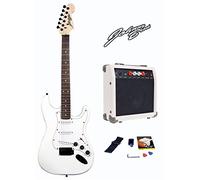 Johnny Brook Electric Guitar Kit with 20W Amplifier (FULL KIT) (White)