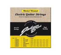 Johnny Brook Set of 6 Nickel Wound Electric Guitar Strings (Light/regular Gauge)