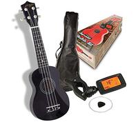 Johnny Brook Soprano Ukulele Kit (Black)