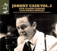 Johnny Cash - 5 Classic Albums Plus Bonus Singles [Audio CD] Johnny Cash