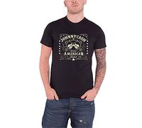 Johnny Cash - American Rebel Men's T-Shirt Black Large