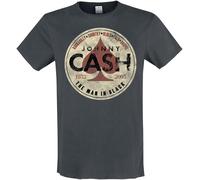 Johnny Cash Amplified Collection - The Man In Black T-Shirt charcoal S