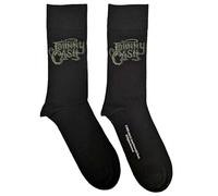 Johnny Cash Ankle Socks Text Logo (UK SIZE 7-11) UK Size 7-11