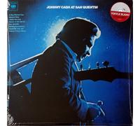 Johnny Cash At San Quentin LP in Black Johnny Cash Black