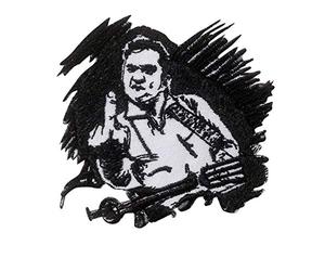 Johnny Cash Embroidered Patch Iron on, Decor ES Jacket D.I.Y Gift Fun, American Music