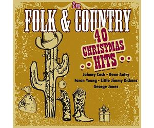 Johnny Cash - Folk & Country: 40 Christmas Hits, Vol. 2