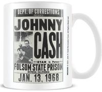 Pyramid International Mug Johnny Cash (Folsom State Prison) 11oz/315ml White
