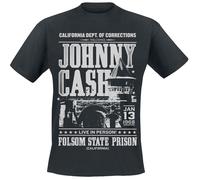 Johnny Cash Folsom State Prison T-Shirt black S