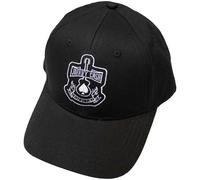 Johnny Cash Guitar Logo Baseball Cap in Black Johnny Cash Black One Size
