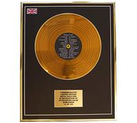 JOHNNY CASH - I WALK THE LINE METAL GOLD RECORD DISPLAY COMMEMORATIVE LTD EDITION