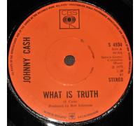 Johnny Cash - Johnny Cash - What Is Truth [7'' Vinyl] UK CBS S 4934 [Vinyl LP]