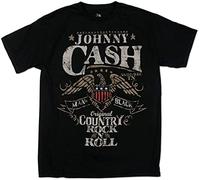 Johnny Cash Original Country Rock N' Roll Adult T Shirt (Medium)