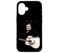 Johnny Cash Playing Live Glastonbury 1994 By Andy Willsher Case for iPhone 16