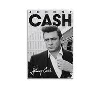 Johnny Cash Rapper Music Signed Limited Album Cover Prints Posters Canvas Wall Art Room Aesthetic Posters Music Classroom Bedroom Wall Decor Art 16x24inch(40x60cm) Unframe-style