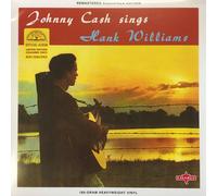 Johnny Cash Sings Hank Williams [Limited Edition Sunset Orange Vinyl] LP in Black Johnny Cash Black