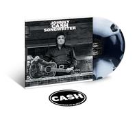 JOHNNY CASH - SONGWRITER BLACK & WHITE VINYL LP + STICKER (NEW)