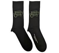 Johnny Cash Text Logo Ankle Socks