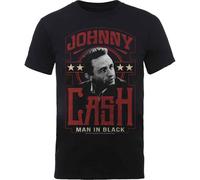 Johnny Cash - tshirt - Unisex - Short Sleeves - Small - B500z