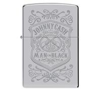 Johnny Cash Zippo - Man In Black Accessories multicolor Onesize