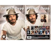 Johnny Depp 2026 Calendar - A3 Size 30 x 42 cm, 12 Months of Great Photography
