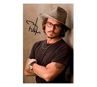 Johnny Depp Autograph Signed A4 Photo Print 2
