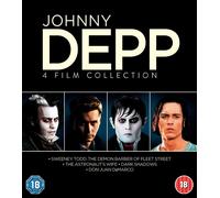 Johnny Depp Collection (4 Films) Blu-Ray