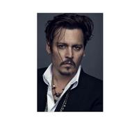 Johnny Depp Poster Canvas Poster Bedroom Decor Landscape Office Room Decor Gift 20x30inch(50x75cm)
