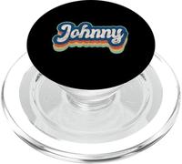 Johnny First Name Boy Vintage Style 70s 80s Personalized PopSockets PopGrip for MagSafe