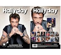 Johnny Hallyday 2026 Calendar - A3 Size 30 x 42 cm, 12 Months of Great Photography