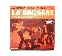 Johnny Hallyday 45Tours EP vinyle La Bagarre titres sur 2 lignes