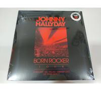 Johnny Hallyday Born Rocker Tour Omnisports Paris 3X LP Vinyl Red 12" Nuevo 4T
