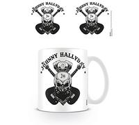 Johnny Hallyday MG24942 Coffee Skull Mug, Ceramic, Multi-Colour